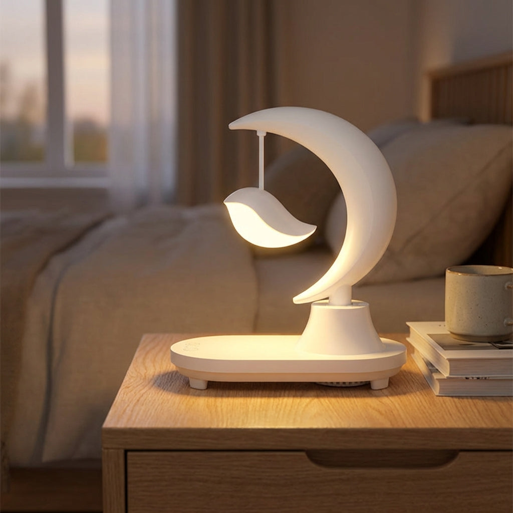 Rechargeable Bluetooth Bedside Lamp -  Glowmoon