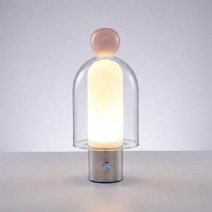Rechargeable Glass Table Lamp -  Vesanta