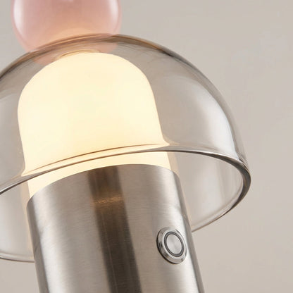 Rechargeable Glass Table Lamp -  Vesanta