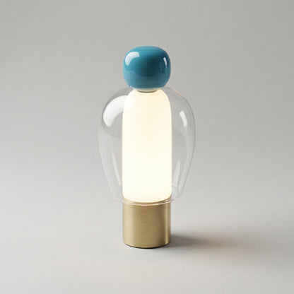Rechargeable Glass Table Lamp -  Vesanta