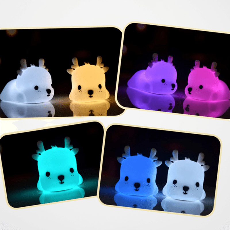 Rechargeable Animal Night Lamp -  Lunifawn