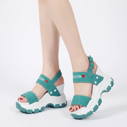 Rejäla Platåsandaler Dam - Wendy