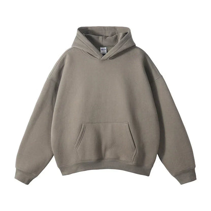 Relaxed Men's Pullover Hoodie With Kangaroo Pocket 5