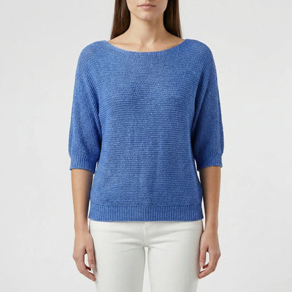 Relaxed Fit Batwing Sleeve Jumper - Janet