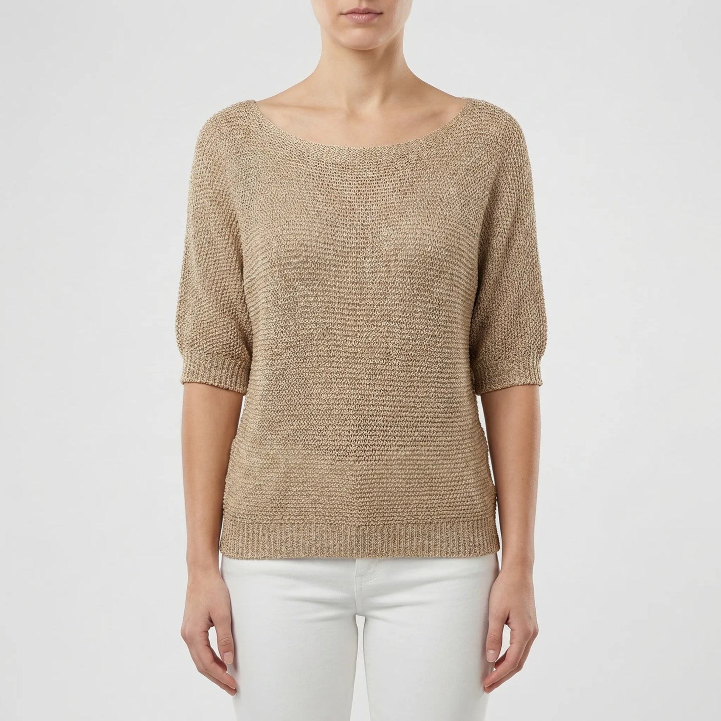 Relaxed Fit Batwing Sleeve Jumper - Janet