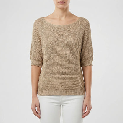 Relaxed Fit Batwing Sleeve Jumper - Janet