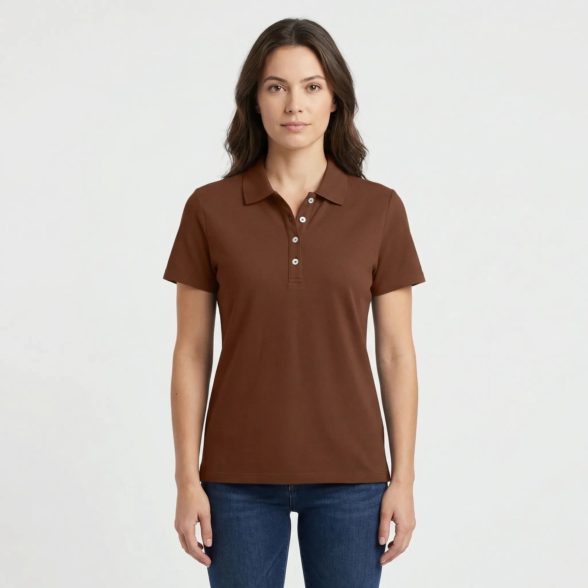 Relaxed Fit Women's Polo Shirt - Courtney