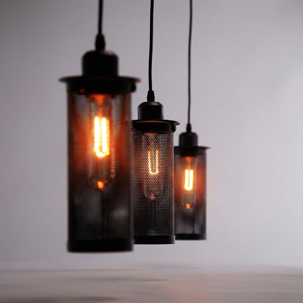 Retro Industrial Pendant -  Pendora