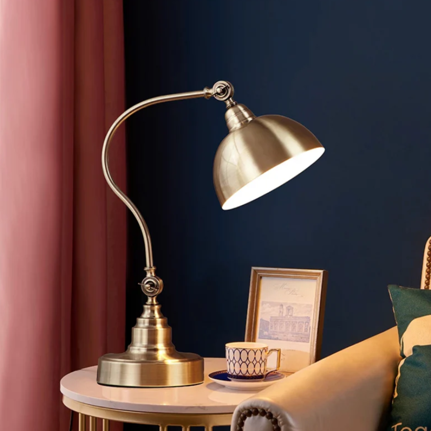 Retro Inspired Table Lamp -  Brasselle