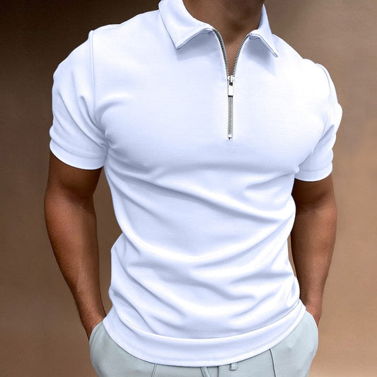 VestoZip™ Herrpolo – modern slim fit-polo med dragkedja (Köp 1, få 1 gratis)