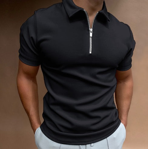 VestoZip™ Herrpolo – modern slim fit-polo med dragkedja (Köp 1, få 1 gratis)