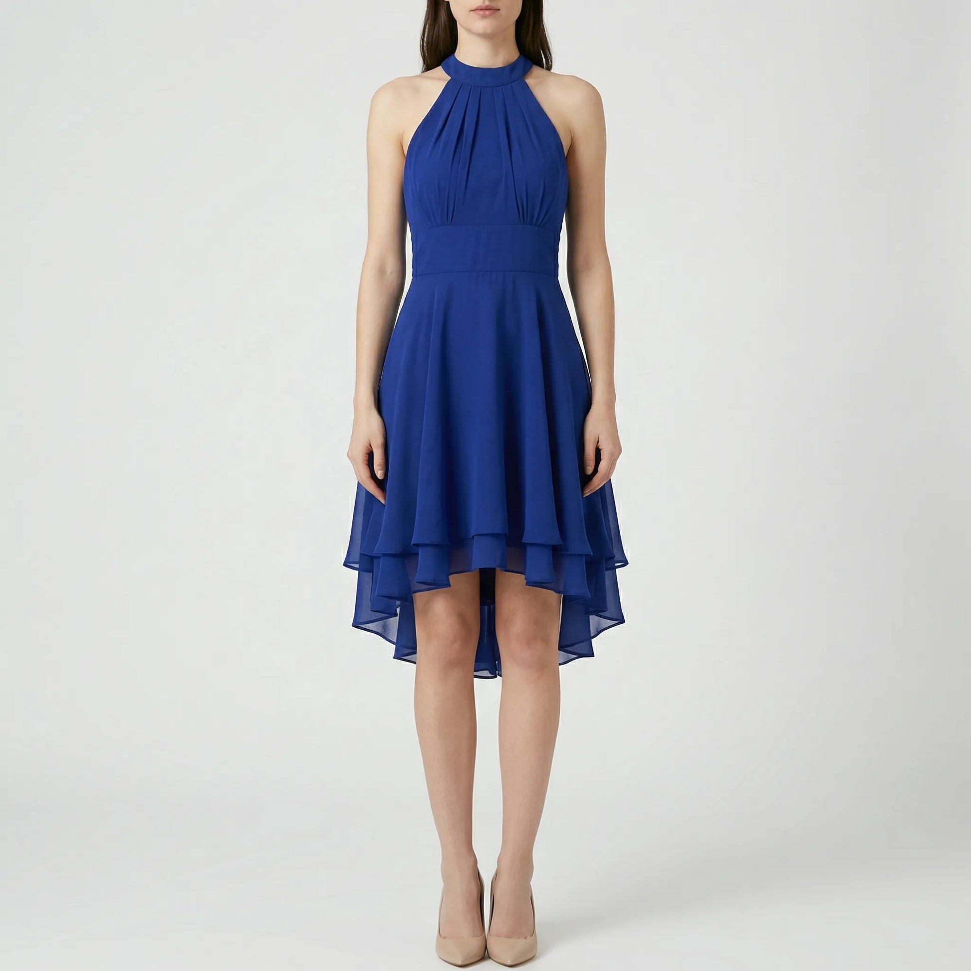 Romantisches Abendkleid Mit Volants - Jessie