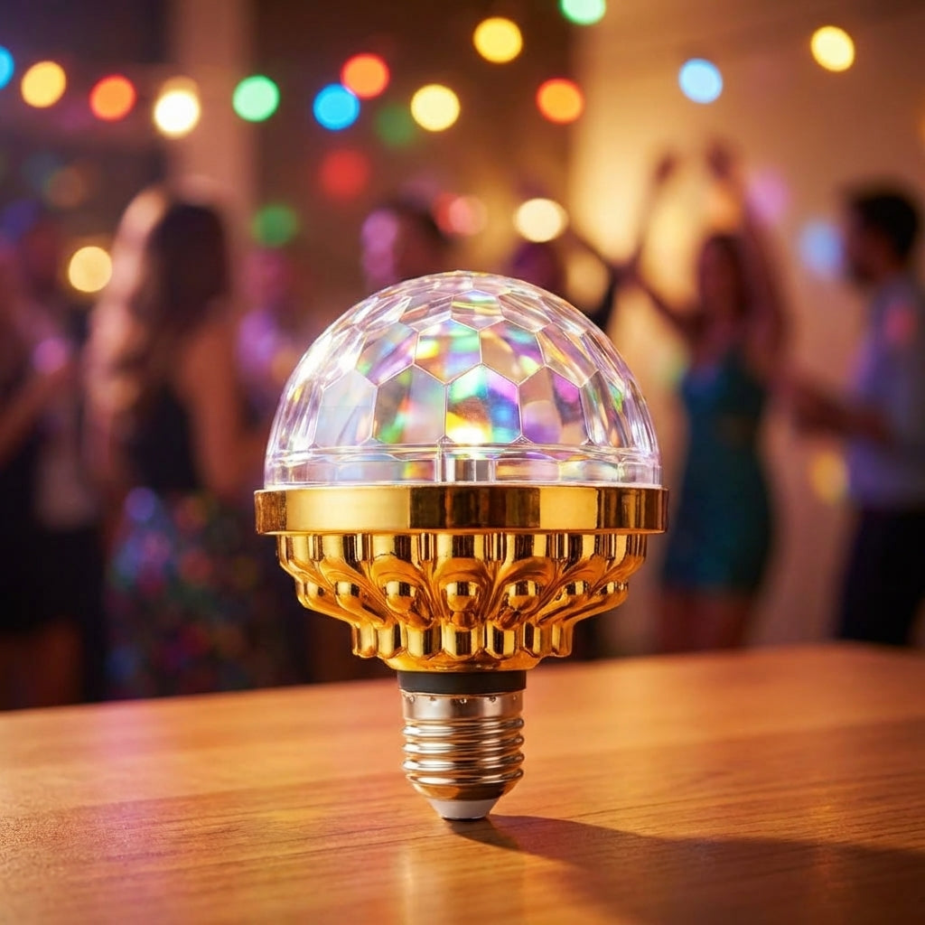Rotating Disco Light Bulb -  VivaOrb