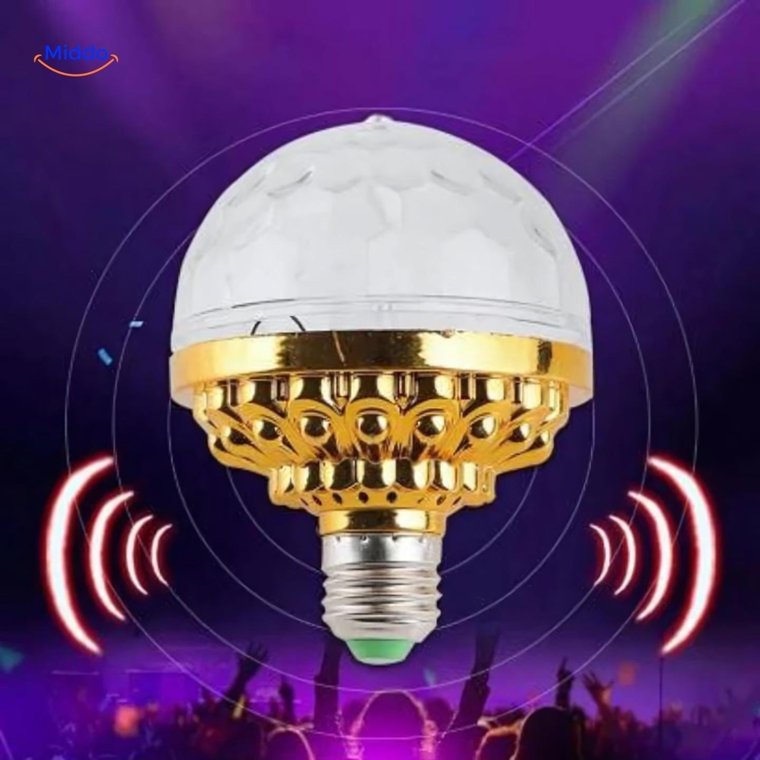 Rotating Disco Light Bulb -  VivaOrb