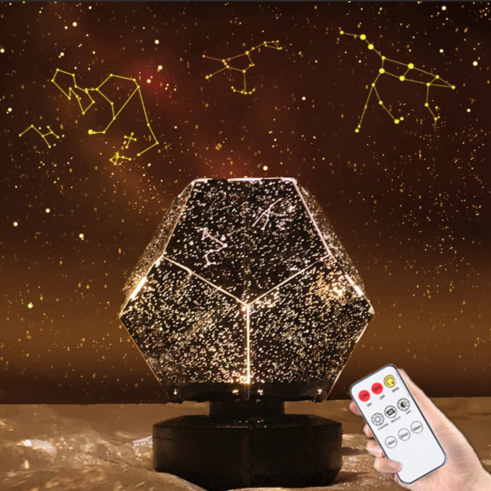 Rotating Star Projector Lamp -  Cosmivox