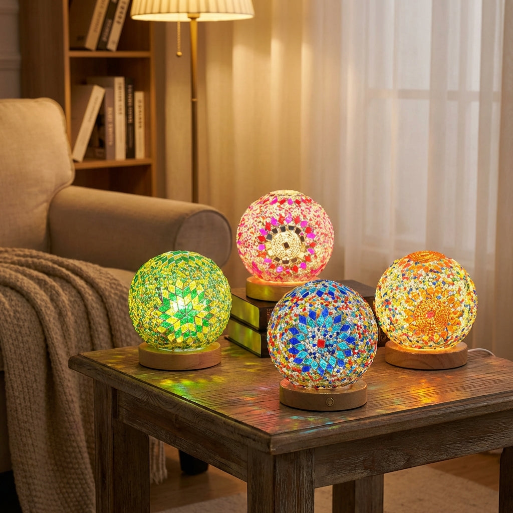 Round Bohemian Decorative Lamp - BohoLumen