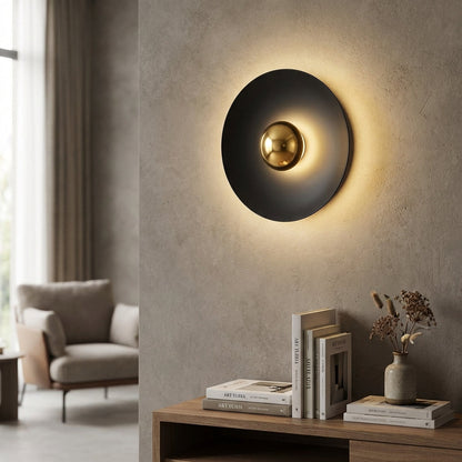 Round Halo Wall Light -  Auroryn