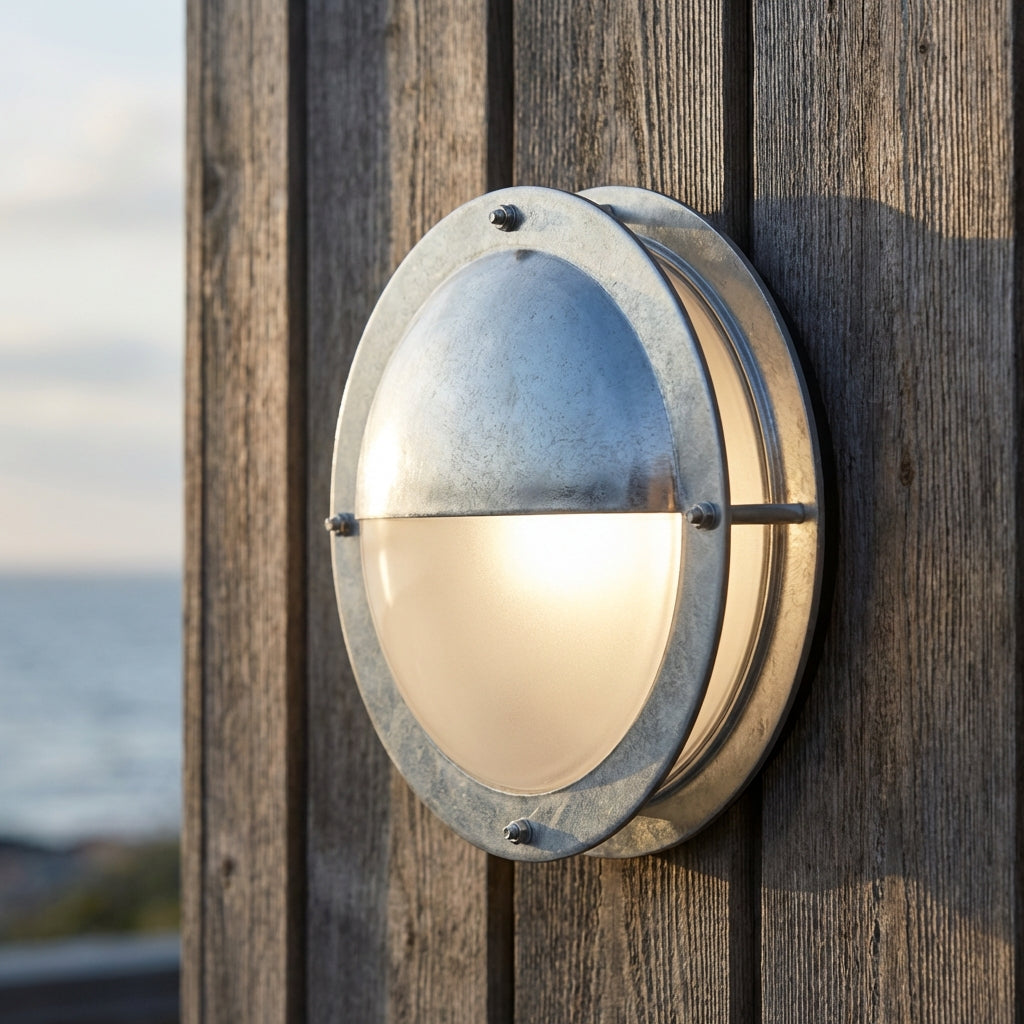 Round Outdoor Wall Light - Marinova