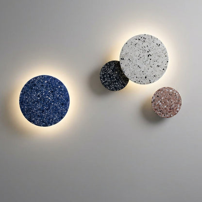Round Terrazzo Style Wall Lamp - Orbique