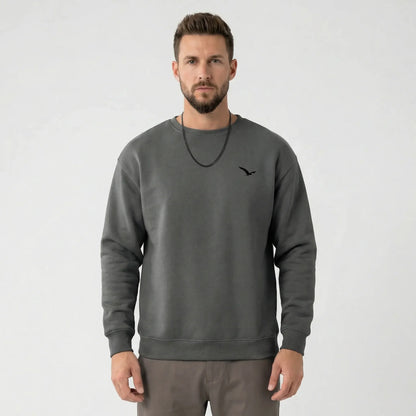 Rundhals Herrenpullover Modern - Tiago
