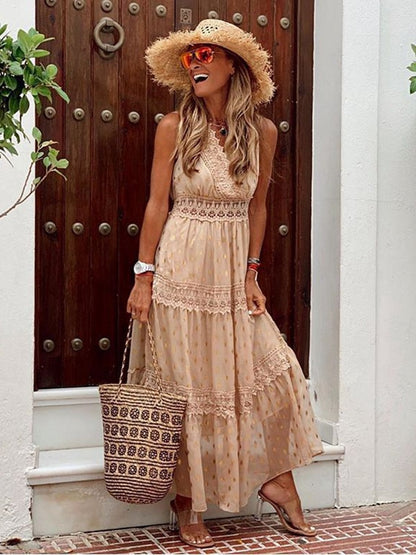 Boho Ibiza-klänning - Solana