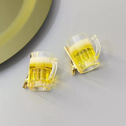 Set med hårspännen i ölkrusdesign (6-pack) – SkumSpännen Oktoberfest 2026
