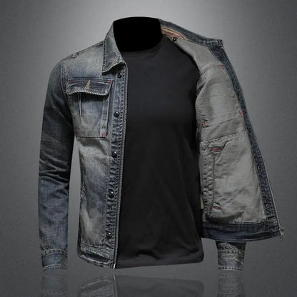 Retro-jeansjacka i vintage-stil – Höstmagin Jasper