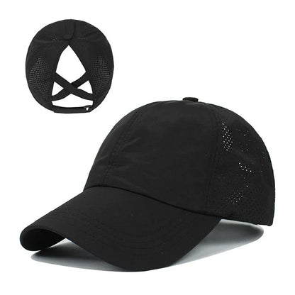 Andningsbar unisex sportkeps av mesh med justerbar passform – AeroCap