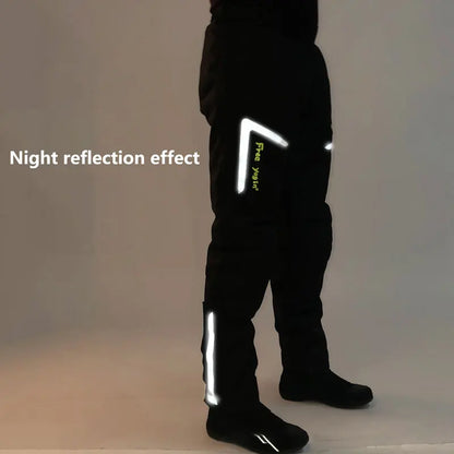 Vindtäta motorcykelbyxor med skydd – RoadGuard
