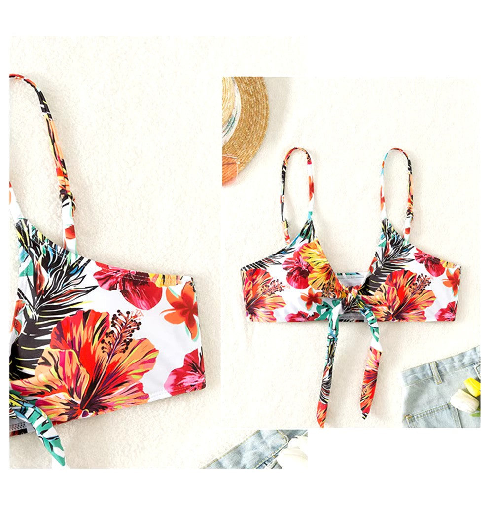 Bikini med hög midja och cover-up – Amira