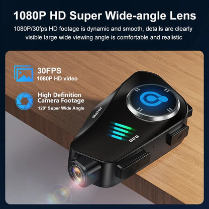 Bluetooth motorcykelhjälmskamera 1080P HD vattentät – ApexRide