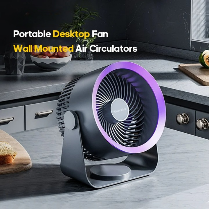 Multifunktionell elektrisk fläkt med 4000 mAh batteri – AirFlex
