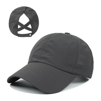 Andningsbar unisex sportkeps av mesh med justerbar passform – AeroCap
