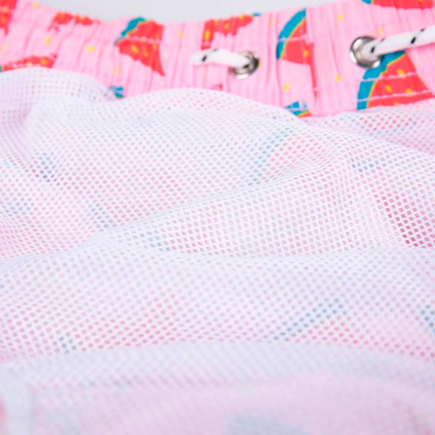 Herrsimshorts med glatt tryck – Milo