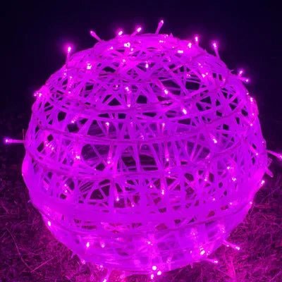 Stämningsfull LED-ljusboll för inomhus och utomhus – Orbola