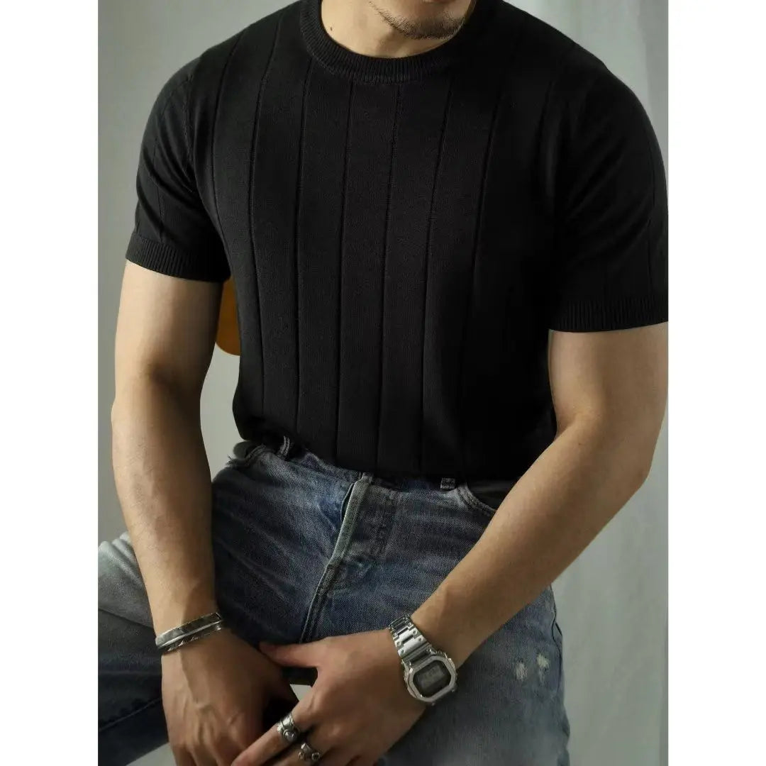 Slim Fit herrskjorta med dragkedja – Fabrizio