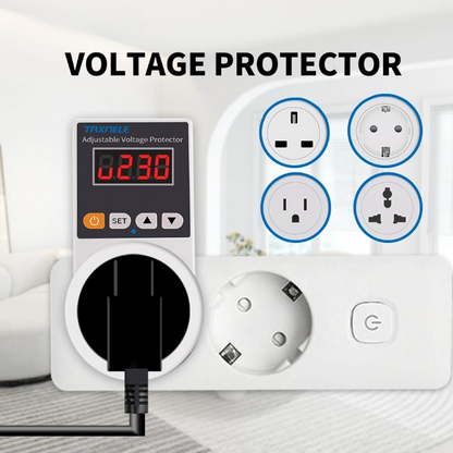 Automatisk spänningsskyddspropp med justerbara inställningar – VoltGuard