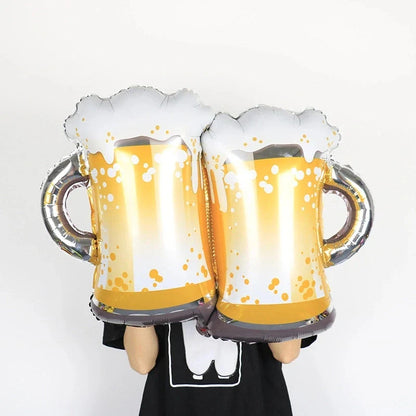 Ballongset i ölkrusdesign (16-delat) – Skålballong Oktoberfest 2026