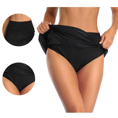 Damernas badeshorts med sidssprund - Liv