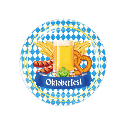 Engångsservisset i oktoberfestdesign (inkl. duk) – GaudiSet Oktoberfest 2026