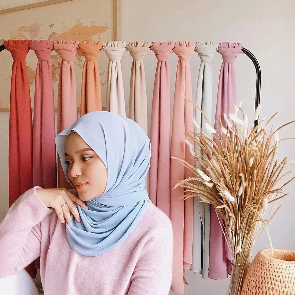 Chiffon-hijabsjal – Hösttrollkarl Leilani
