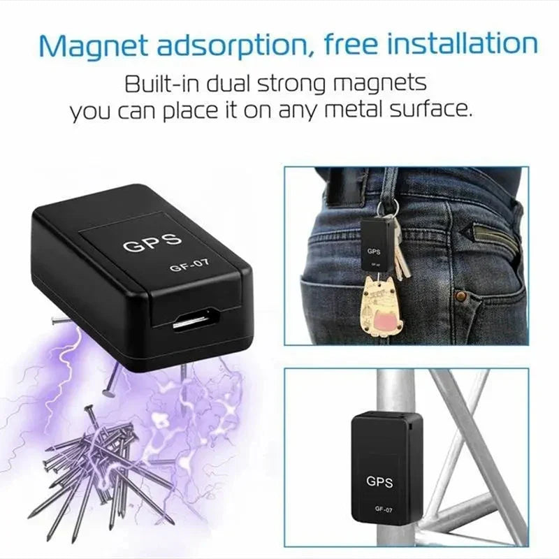 Magnetisk mini-GPS-spårare – spårning i realtid (1+1 GRATIS)