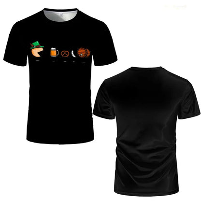 Oktoberfest-t-shirt med tecknat motiv – GaudiShirt Oktoberfest 2026