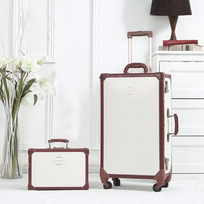 Retro-hårdkantsväska Set – Valencia