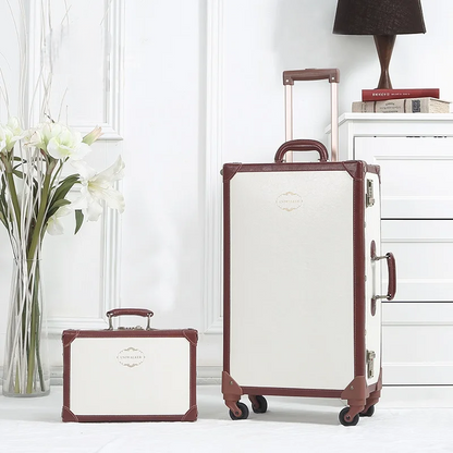Retro-hårdkantsväska Set – Valencia