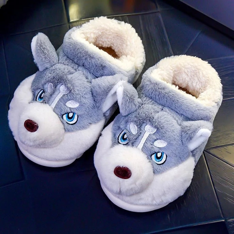 Vinterliga Husky damtofflor – Novi