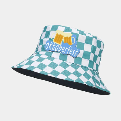 Fiskehatt med diamantmönster – WiesnKaro Oktoberfest 2026