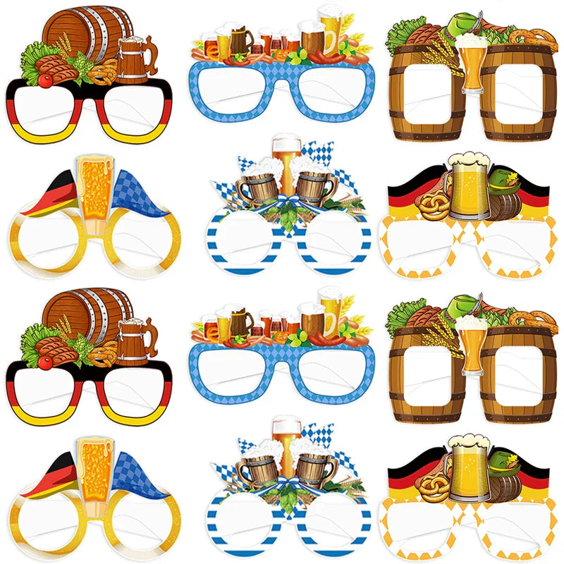 Foto-glasögonset (12 st) – GaudiGlas Oktoberfest 2026
