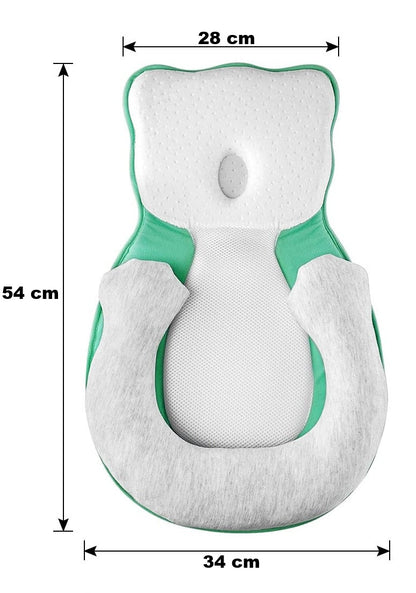 Mjuka liggdynor för nyfödda med benstöd – KuschelNest