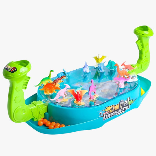 Katapultkul med DinoShot – Ett färdighetsbaserat spel för två med lärandeffekt
